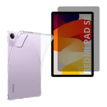 Imagem de Capa Transparente + Pel. Gel Privativa Tablet Redmi Pad SE - DB