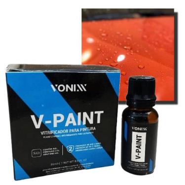 Imagem de Vitrificador de Pintura V-Paint Até 2 Anos de Proteção 20ml Vonixx
