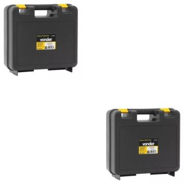 Imagem de Kit 2 Caixas plástica ou maleta plástica VD-6002 - Vonder