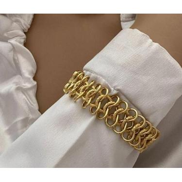 Imagem de Pulseira Corrente Elo Oitinho Infinito entrelaçados Folheado a Prata P