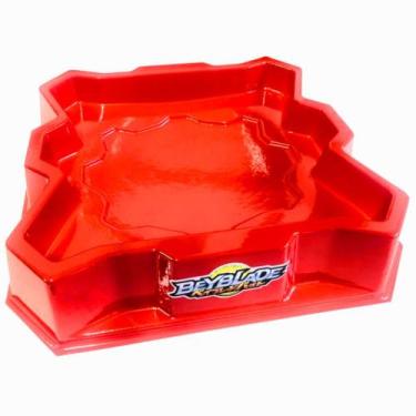 Imagem de Pista de Batalha para Beyblade Qd 40cm - Vermelha - Votex
