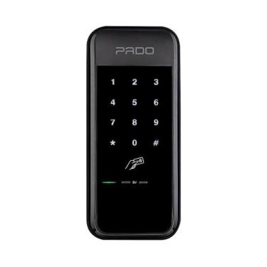 Imagem de Fechadura Digital De Sobrepor Com Cartão RFID Pado FDS-50, Preto