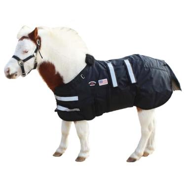 Imagem de CHALLENGER 42-48 (Grande) 1680D Miniatura Burro Pônei Cavalo Potro Cobertor de Inverno 519TS01BK