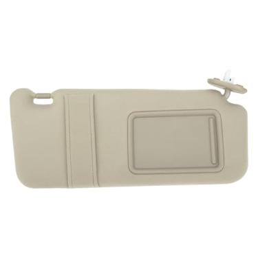 Imagem de Motoforti Viseira de sol de carro para Toyota Venza 2010-2015 Tecido de vidro plástico No.74310-0T022-A1 luz solar bloco bege