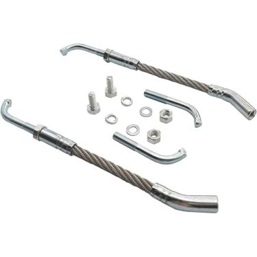 Imagem de BYQQ Kit de substituição de arranhadores de gelo compatível com todos os snowmobiles equipados com engrenagem reversa e não ré (1 par)