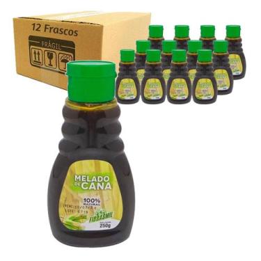 Imagem de Melado de Cana Fibrasmil 250g (12 unidades)