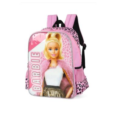 Imagem de Mochila De Costas Infantil Barbie Fashion Rosa - Luxcel