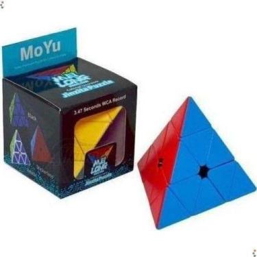 Imagem de Cubo Mágico Profissional Pyraminx Moyu Pirâmide - Mf8857a