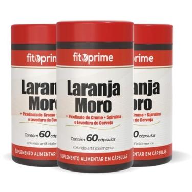 Imagem de Kit 3x Laranja Moro + Cromo 60 Cápsulas