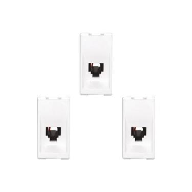 Imagem de Kit C/3 - Pial Modulo  Pop Fone Rj11 Lg090 - Pial legrand fora de linh