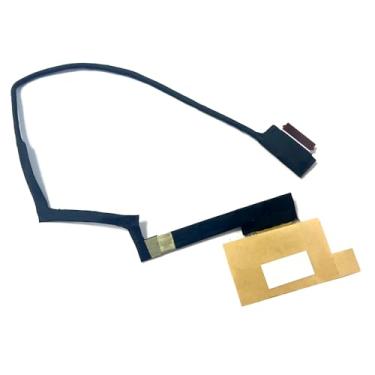 Imagem de HSSDTECH Cabo LCD LED LVDS EDP para exibição de tela, cabo flexível de vídeo, 30 pinos, substituição para HP Victus 16-R 16-WD JPR70 DC02C013O00