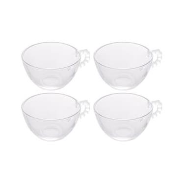 Imagem de Conjunto com 4 Xícaras para Chá Wolff Pearl em Cristal - 180 ml