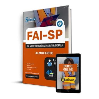 Imagem de Apostila FAI-SP 2025 - Almoxarife - Editora Solução