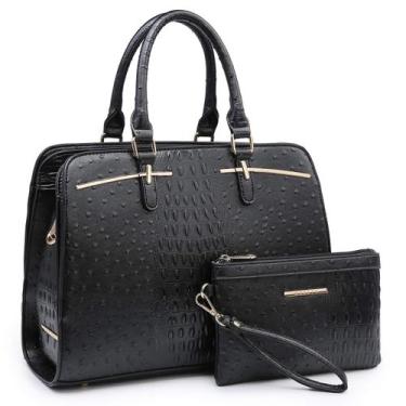 Imagem de Bolsa Dasein Fashion Fashion Women Fashion, conjunto de 2 peças com ca