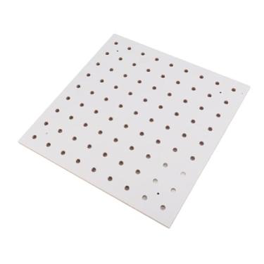 Imagem de Peg de Linha de Costura de Madeira, 100 Carretéis, Placa de Rack, Montagem na Parede, Suporte de Bobina, Organizador para Linhas de lã Bordadas (1 Camada)