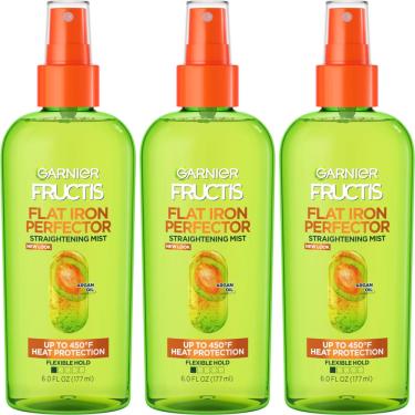 Imagem de Névoa de proteção térmica Garnier Fructis Style Flat Iron 180mL x3