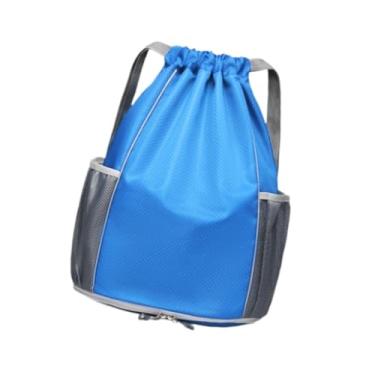 Imagem de Colaxi Mochila da bolsa de natação com compartimento de sapatos com mochila de empolgamento molhado para nadadores de nadadores da piscina, Azul