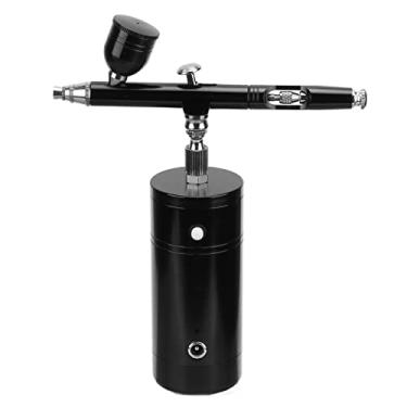 Imagem de Kit Airbrush de Vomeko, aerógrafo sem fio, pistola de pulverização portátil recarregável, para arte de unhas, maquiagem, pintura, decoração de bolo