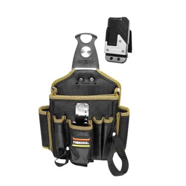 Imagem de Gralara Bolsa de Ferramentas com Cinto para Carpinteiros e Reparadores