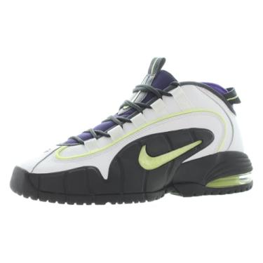 Imagem de Nike Tênis masculino Air Max Penny, Branco/roxo campo/antracite/limão claro torcido, 42 BR