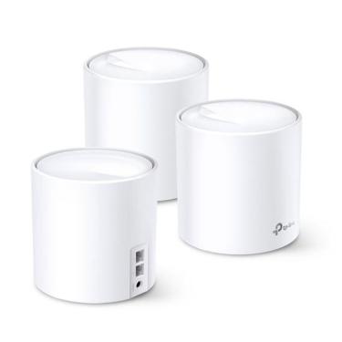 Imagem de Roteador Wireless Tp-link Deco X60 Ax5400 - 4804/574mbps - Dual-band - 3 Unidades - Branco