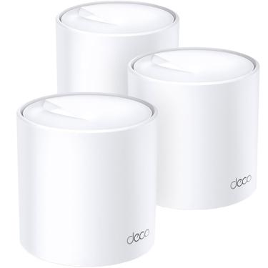 Imagem de Roteador Wireless Tp-link Deco X20 Ax1800 (3-pack) 574 Mbps Em 2.4ghz + 1201 Mbps Em 5ghz - Branco