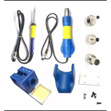 Imagem de Estação Solda Retrabalho 2 Em 1 Yaxun 881D 110V