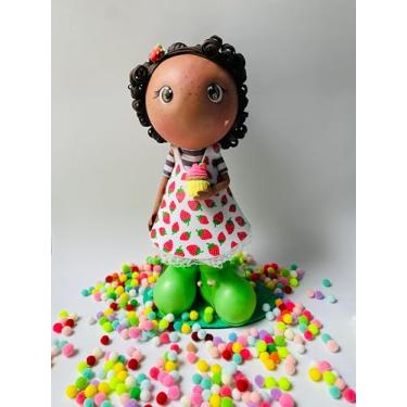Imagem de Lili Cupcake - Boneca Fofucha em EVA