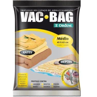 Imagem de Saco A Vácuo Protetor e Organizador - VAC BAG 45 X 65 - Médio - Ordene