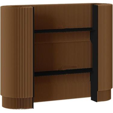 Imagem de Mesa De Escritório Frontal, Mesa De Recepção Moderna, Suporte De Check-out Portátil Curvo Balcão De Checkout De Varejo Mesa De Recepcionista, Para Feiras De Artesanato, E, Dark Green