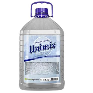 Imagem de Sabonete Líquido Unimix Neutro 2L – Limpeza eficiente e delicada para o dia a dia
