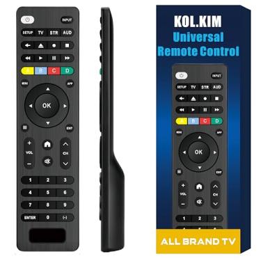 Imagem de Smart TV Controle remoto universal para TV universal para todas as TVs, controle remoto infravermelho, compatível com Vizio para Sony para Sharp para TCL para controle RCA, controle remoto universal