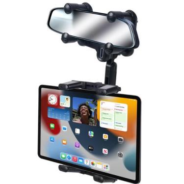 Imagem de Espelho retrovisor de carro kelofam Mount Phone Mount para iPhone e iP