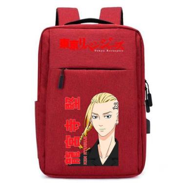 Imagem de Mochila Escolar Infantil Unissex Com Estampa DTF Revengers Tokyo Com E
