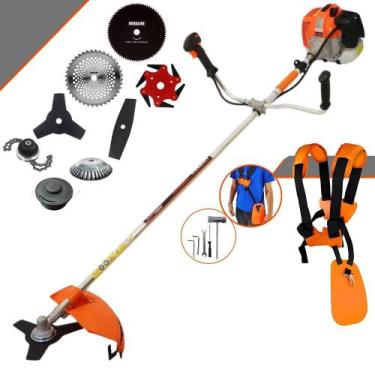 Imagem de Máquina de Cortar Grama Vulcan VR620H 62cc 3HP Ideal Para Todos os Tip