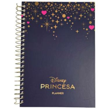 Imagem de Planner Agenda Permanente Princesa Disney 80 Folhas - Culturama