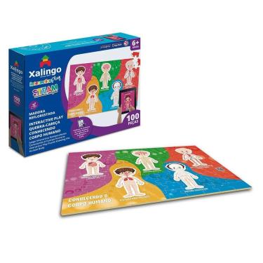 Imagem de Quebra-cabeça Interactive Play Conhecendo Corpo Humano