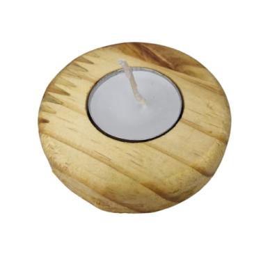 Imagem de Porta Vela Rechaud Redondo Decoração Presente