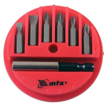 Imagem de Jogo De Bits - Ponteiras 7 Peças Adaptador Magnético Mtx