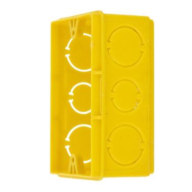 Imagem de Caixa De Luz 4x2 Retangular Amarela