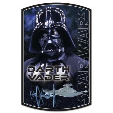 Imagem de WinCraft Placa de madeira 28 x 43 cm de espessura Star Wars Vader de 1/10.2 cm