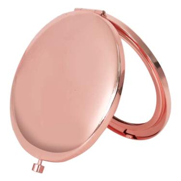 Imagem de Espelho de bolso dupla face espelho de maquiagem compacto espelho de maquiagem pequeno redondo espelho de maquiagem - trabalho, viagem - tamanho pequeno, fácil de transportar - espelho de bolso para