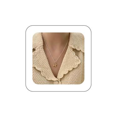 Imagem de Erimberate Colar de balão boêmio com pingente de cachorrinho de balão dourado pequeno colar de poodle 3D com balão e cachorro corrente satélite joia para mulheres, Zinco, Sem Pedra Preciosa