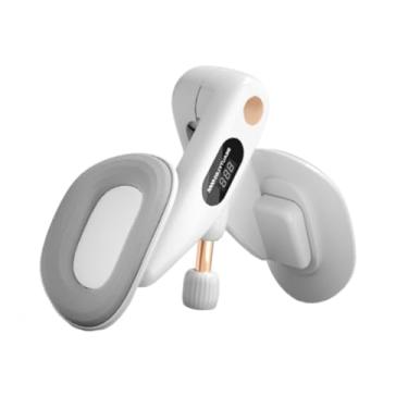 Imagem de RNXRZANK Exercício para Coxas E Quadris, Exercício para O Assoalho Pélvico, Treino para Pernas, Academia em Casa, Exercitador de Kegel Leve E, Cinza