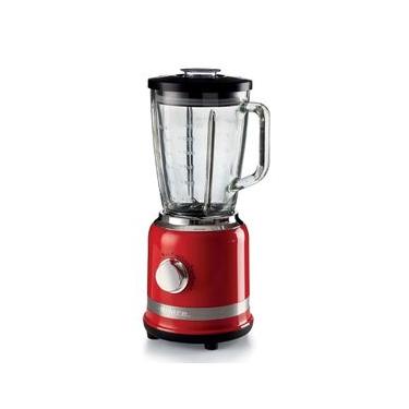Imagem de LIQUIDIFICADOR ARIETE MODERNA COPO DE VIDRO 1,5 LITROS VERMELHO 1000W 220V 00C058500ARBR Vermelho / 220