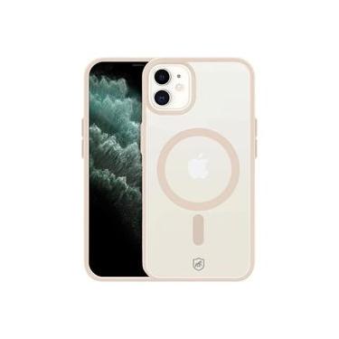 Imagem de Capa case capinha MagSafe para iPhone 12 - Rosa - Gshield