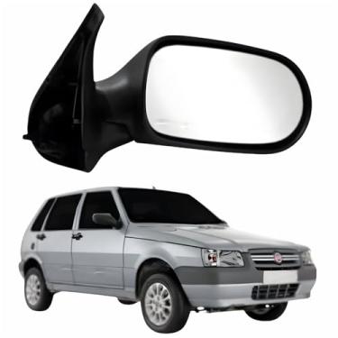 Imagem de Retrovisor Fiat Uno Economy 2009 Até 2012 4 Portas Sem Controle Lado Direito Passageiro