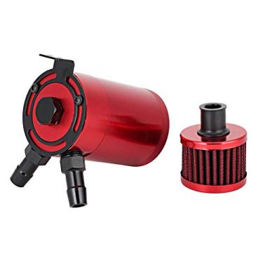 Imagem de AYNEFY Lata Universal de Captura de Reservatório de óleo, Limpador de Motor de Liga de Alumínio, Melhora a Eficiência de Admissão, Ajuste Rápido para a Maioria Dos Carros (#04)