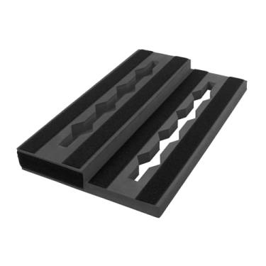 Imagem de Generic Placa de Pedal de Efeitos de Guitarra, Pedal Leve de EVA de Alta Densidade para Guitarra Baixo, Caixas de Placas de Pedal Com Design de Gerenciamento de Cabos para 6 a 10