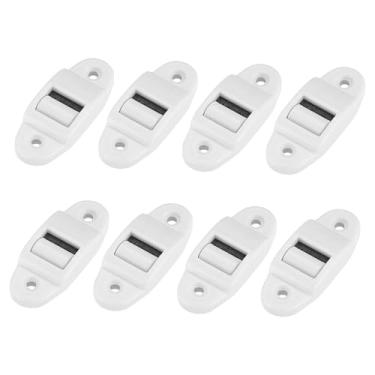 Imagem de Ｂｅｓｇａ Guia de Correia para Persiana de Enrolar, Fácil Substituição, Montagem em Superfície, com Guia de Correia de Rolo com Escova para Janela de Sala de Es, 8 Unidades, Tamanho real